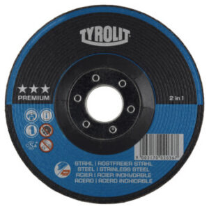 Tyrolit brusný kotouč 125x4x22,23 A30Q PREMIUM ocel/nerez