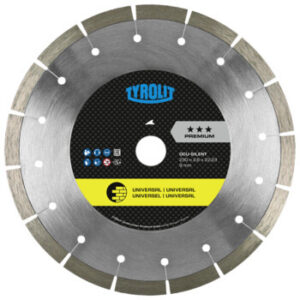 Tyrolit DCU-SILENT pilové kotouče pro suchý řez 230x2,6x22,23 PREMIUM Universal