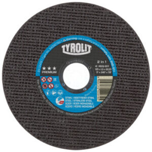 Tyrolit řezný kotouč rovný 125x1,2x22,23 mm A46 PREMIUM ocel/nerez