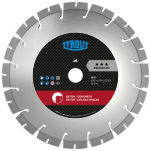 Tyrolit DCC pilové kotouče pro suchý řez 125x2,4/1,8x22,23 PREMIUM beton